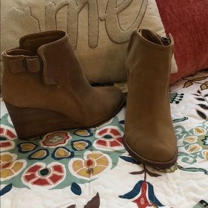 Lucky brand wedge bootie